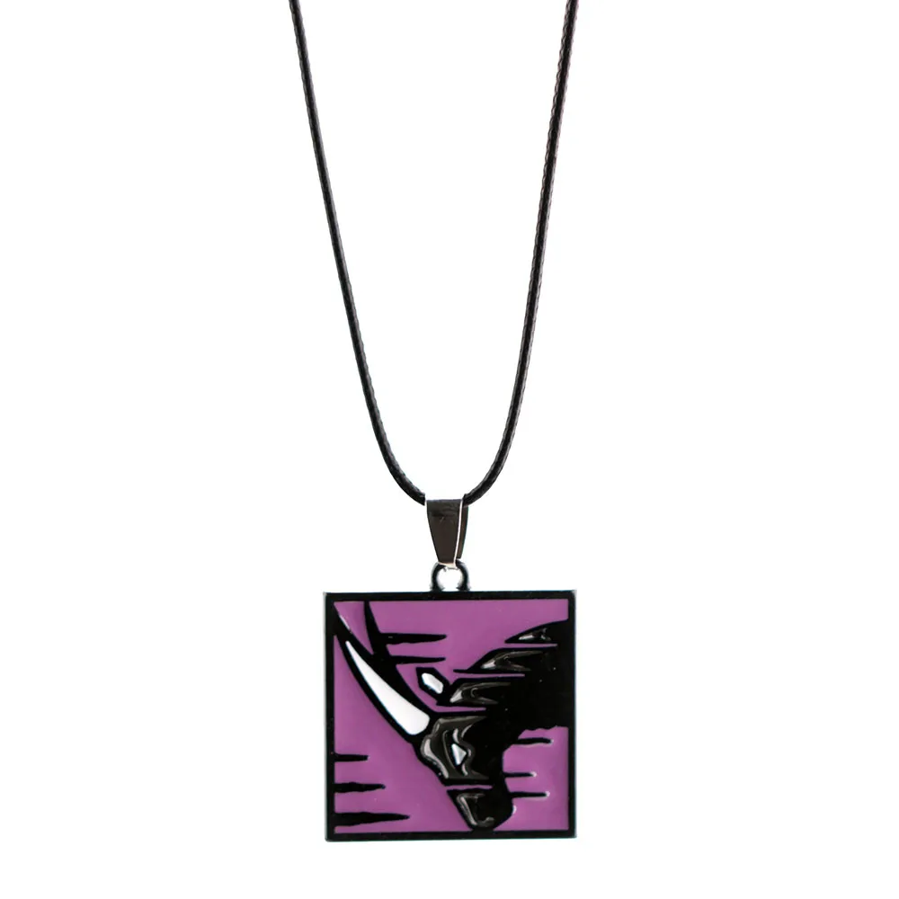 Rainbow Six 6 Siege Enamel Pendant Necklace for Men Women ACE MELUSI ORYX ZERO NAMAD ARUNI Pendant Necklaces Porte Clef Jewelry