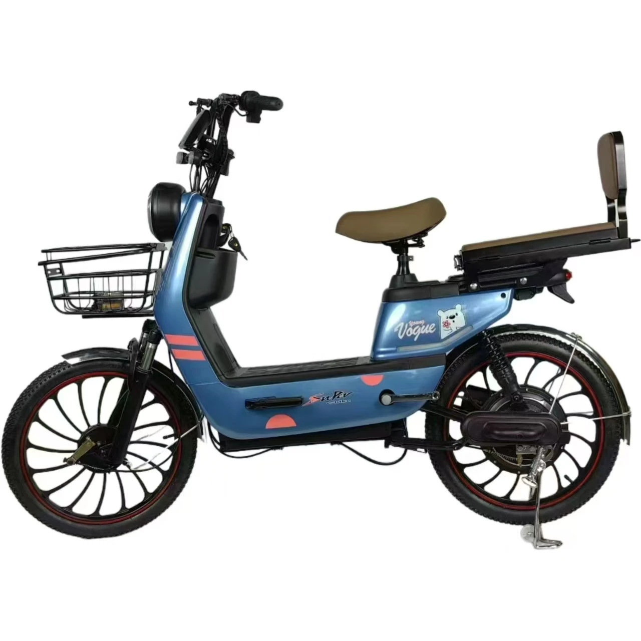 Bicicleta elétrica adulta de 20 polegadas, alta qualidade, 48v, 500w, pedais digitais, tomada de fábrica popular, cidade ebike