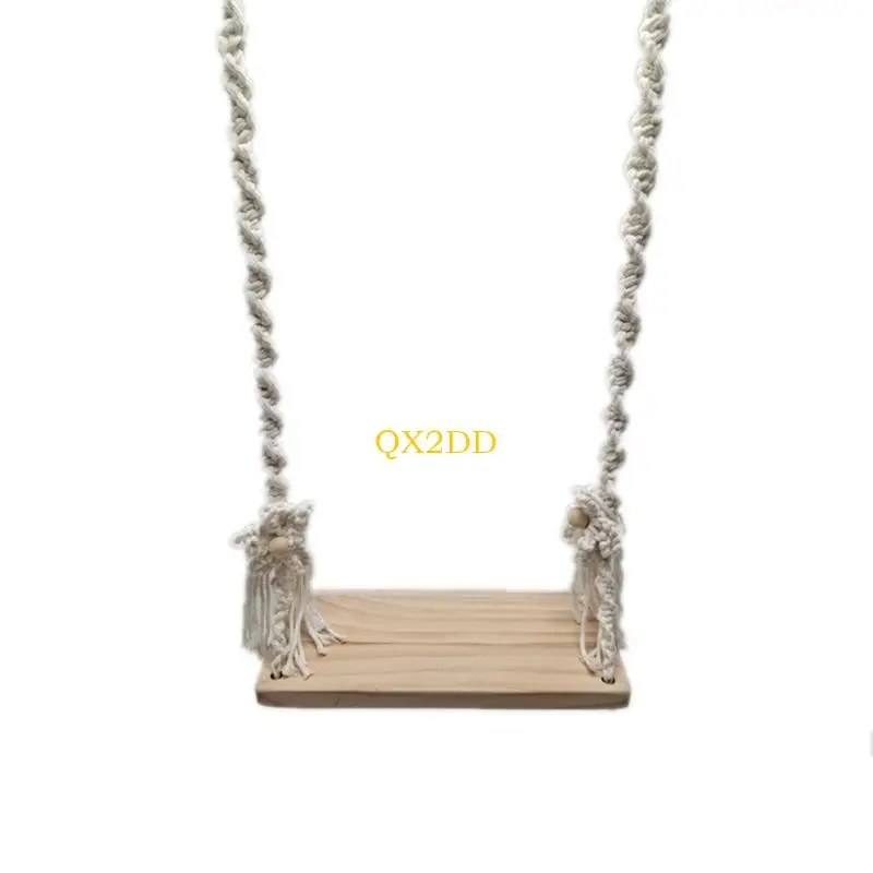 QX2D دعائم صور أرجوحة للأطفال حديثي الولادة لتزيين حفلات الميلاد #2