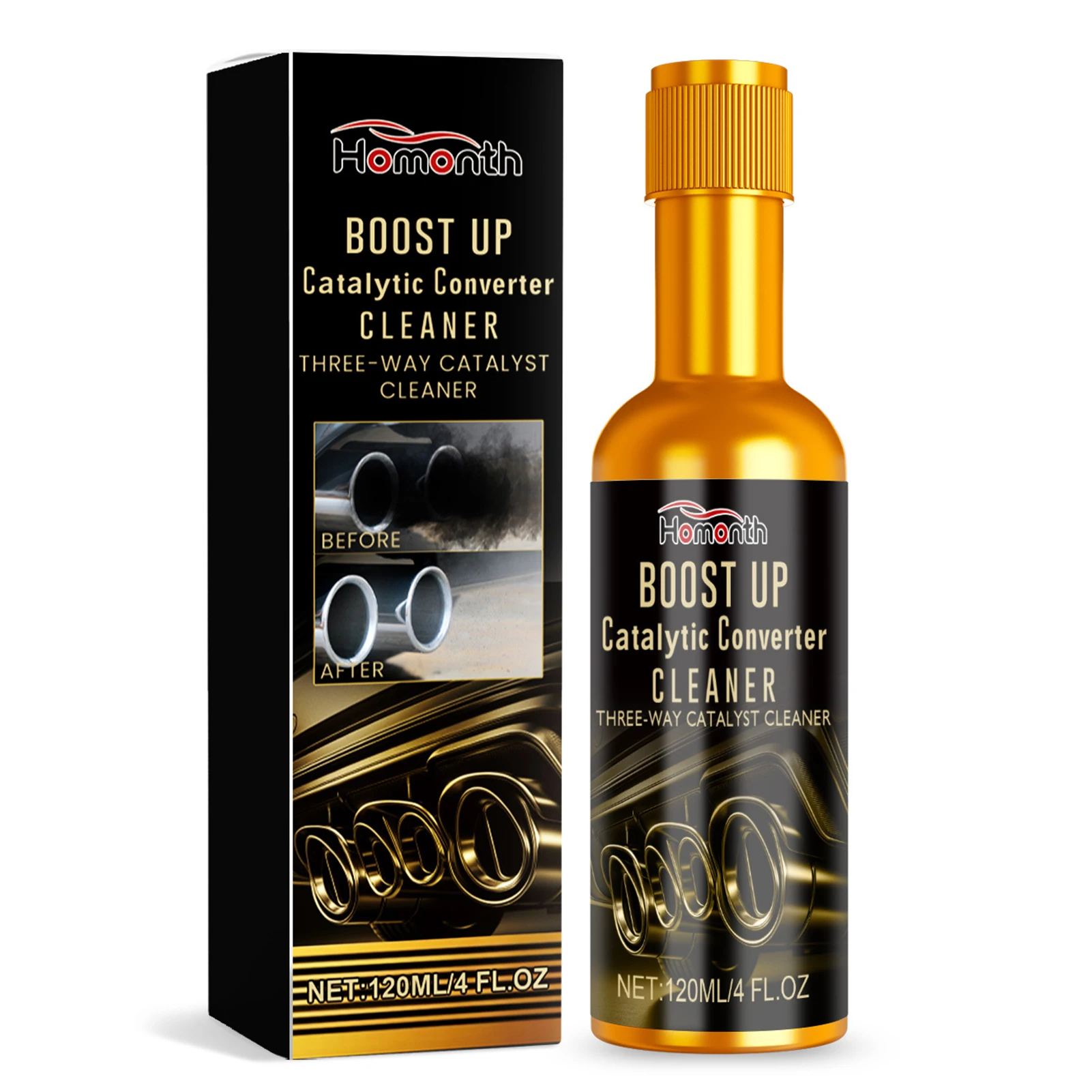 120ml Car Three-Way Catalytic Cleaner,Catalytics Converter Agents,Fuel Exhaust System Cleaner,Ngine Catalytics Converter Cleaner