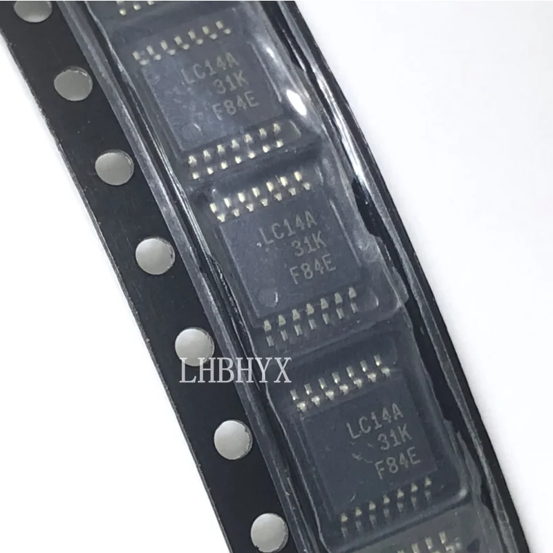 

LC14A SN74LVC14APWR Hex Schmitt-Trigger Inverters TSSOP-14 New Original 5PCS