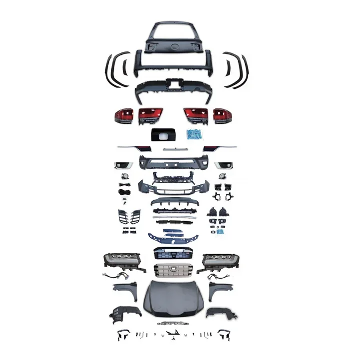 Modified Old the to New 2008-2021 LC200 Upgrade 2022 LC300 body kit For Toyota Land Crulser