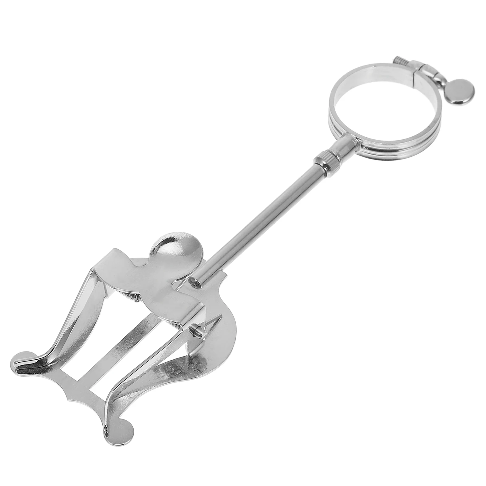 

Clarinet Sheet Holder Clip Portable Stand for Players Silver Lightweight Durable Musical Accessory Gift
