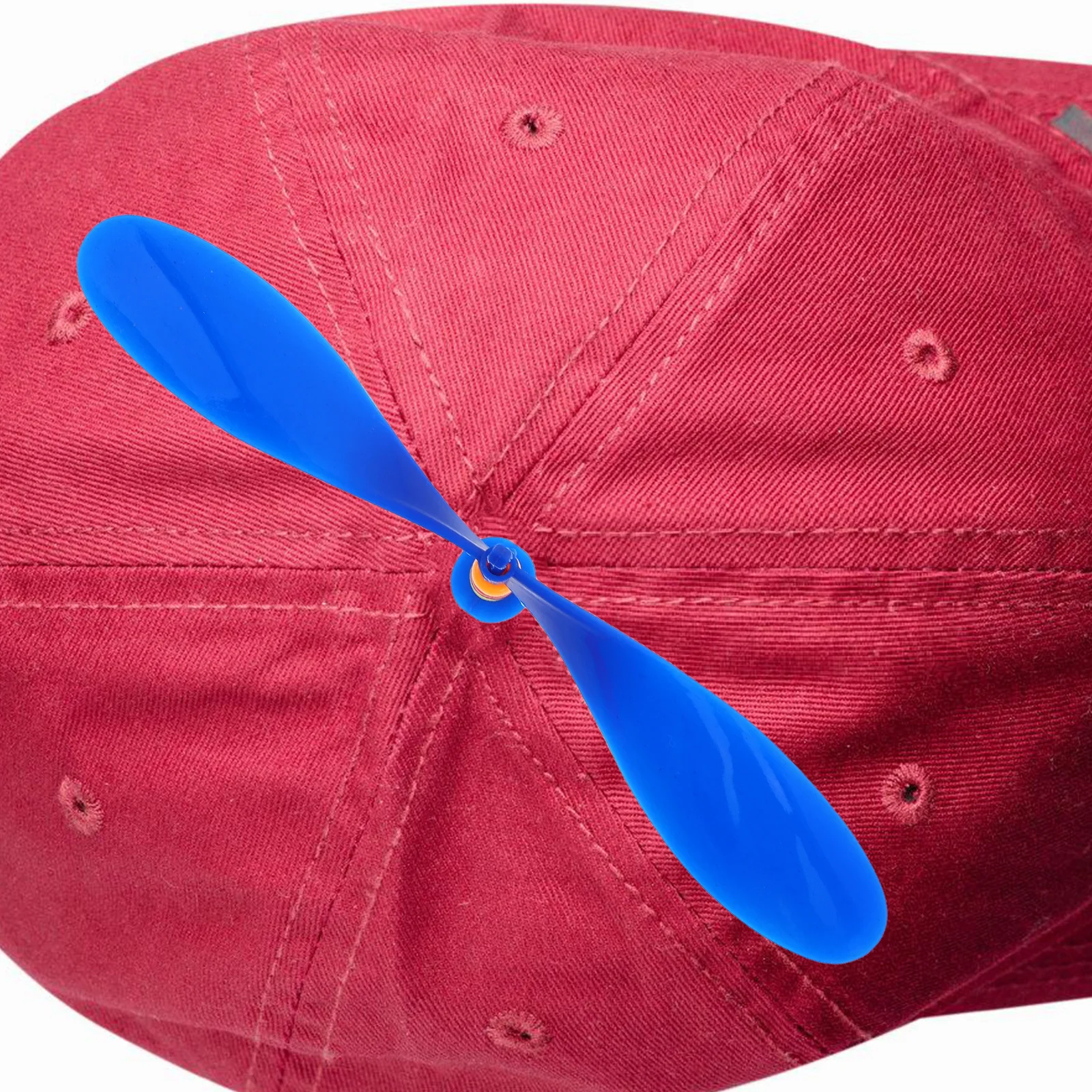 Giocattolo per elicottero volante 2 pezzi Eliche in plastica per bambini Decorazione per cappello vorticoso staccabile Regalo unico per bomboniere con cappuccio a forma di libellula