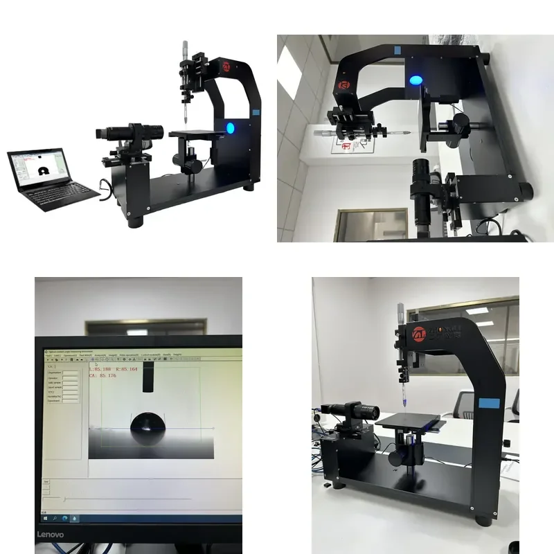 for ASTM D724-99 ISO15989 Contact Angle Measuring Instrument Liquid Surface Tension Measuring Device