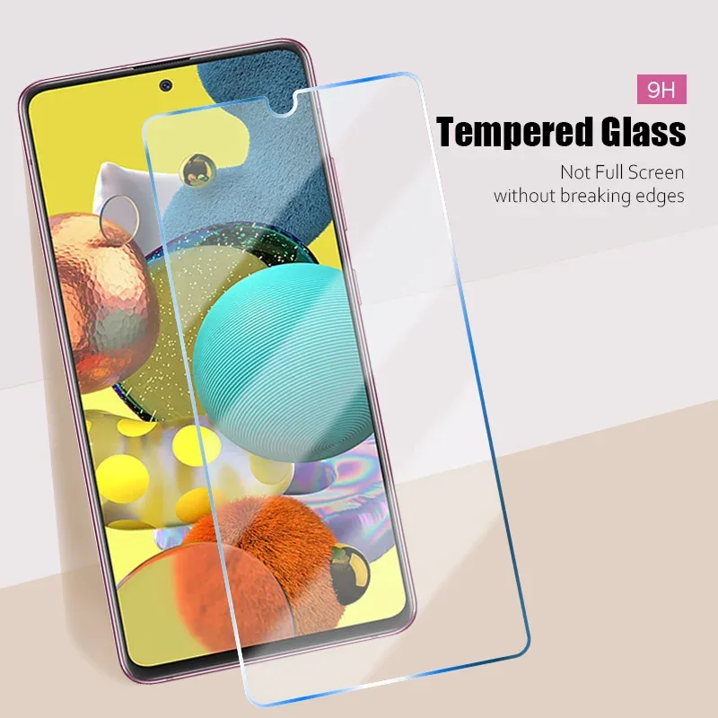 4PCS Tempered Glass for Samsung S22 A13 A52 A10e A10S Screen Protector on Samsung A32 A12 A11 A22 A41 A42 A30S Plus 5G Glass