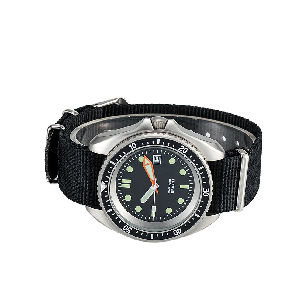 Herenpolshorlogeband 20 mm SAS SBS Militair leger