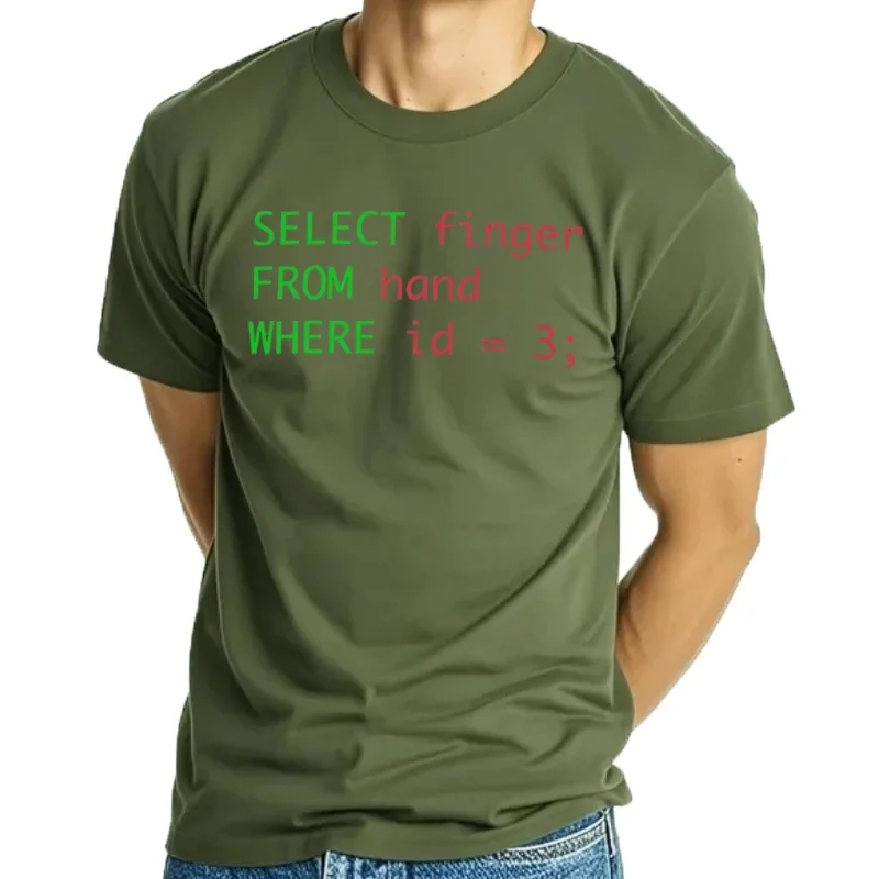 Camiseta con el dedo de la mano para hombre، camisa bonita con messageje del humor، انتخابي del dedo de la mano، onde