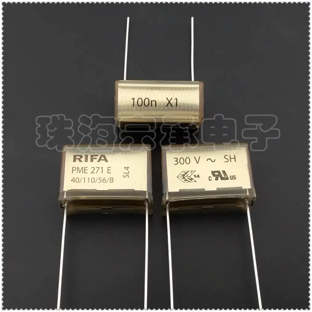 

5~10/PCS Imported 0.1uF 300VAC RIFA PME271E X1 safety film capacitor 100n p20.3