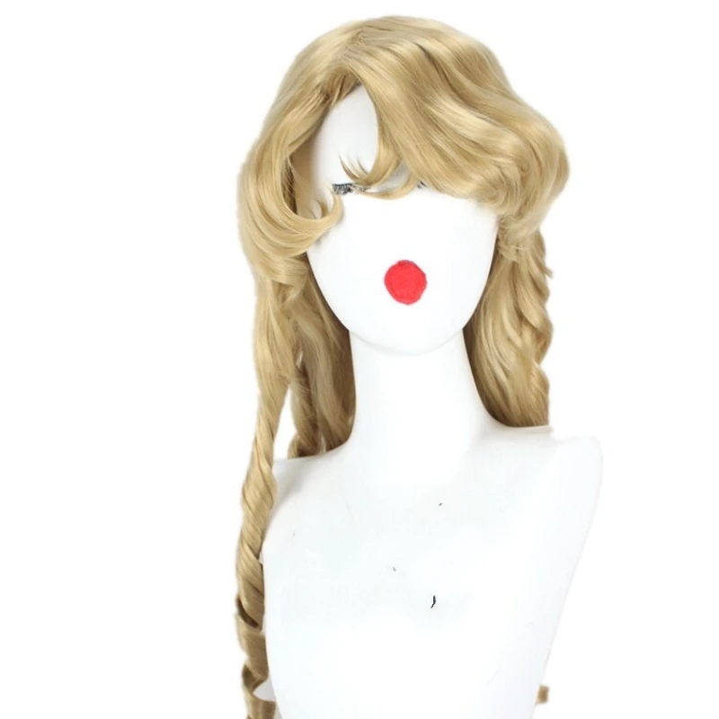 

Новые аксессуары для костюма принцессы Авроры ‌ длинный кудрявый парик для игровых вечеринок и Хэллоуина, изготовленный на заказ