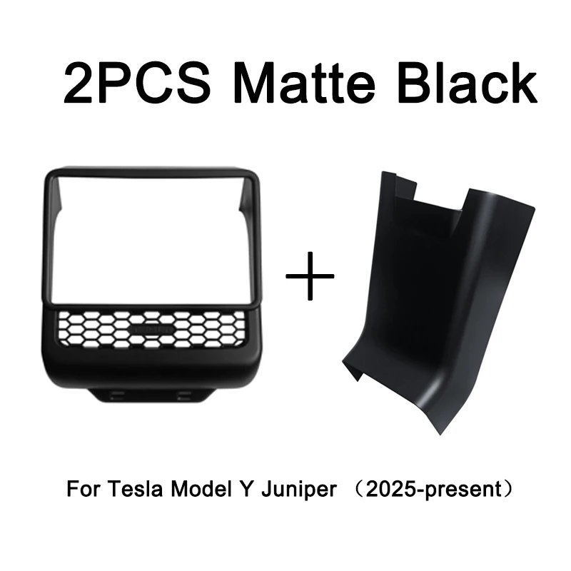 2PCS Matte Black