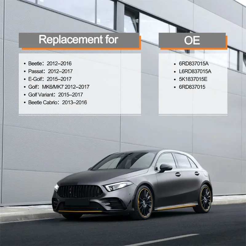 مشغل مزلاج قفل الباب الأمامي الأيسر 5K1837015E يناسب 12-17 فولكس فاجن باسات جولف #4