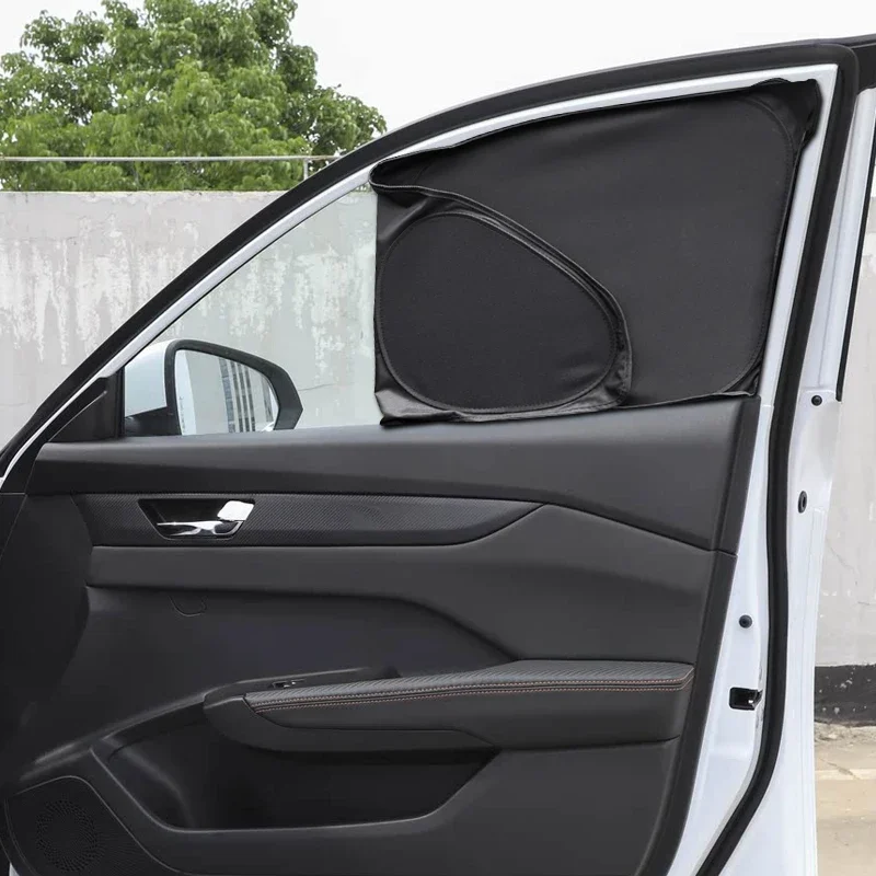 

Car Anti-UV Heat Insulation Black Window Privacy Sunshade For DONGFENG AEOLUS A30 2021-2026Auto Protect Cover Interior Accessory