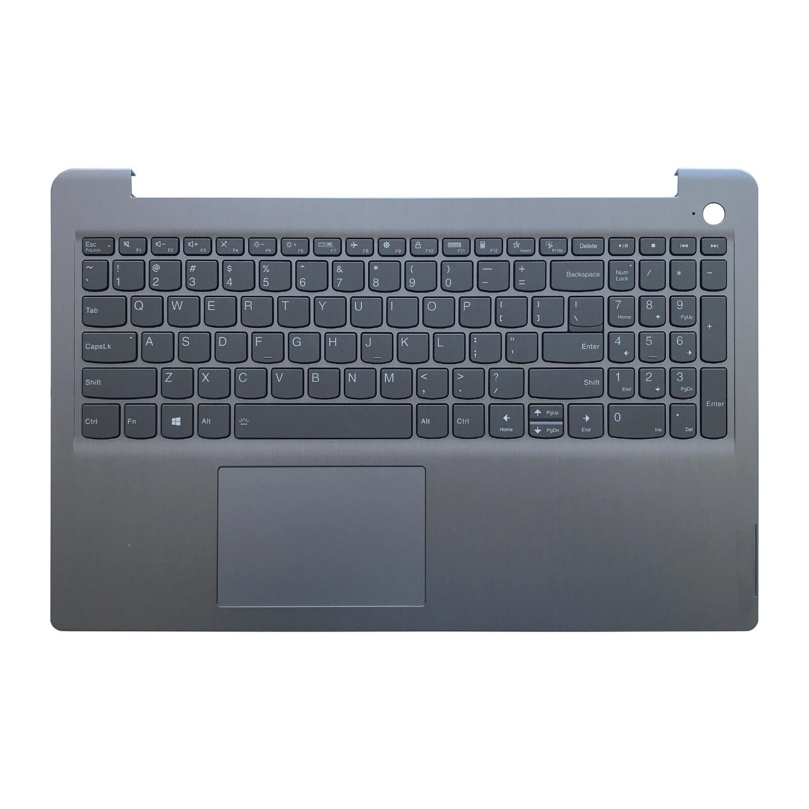 

Palmrest Keyboard TouchPad For Lenovo IdeaPad 3-15ITL6 15ALC6 15ADA6 US 5CB1B65660 Gray