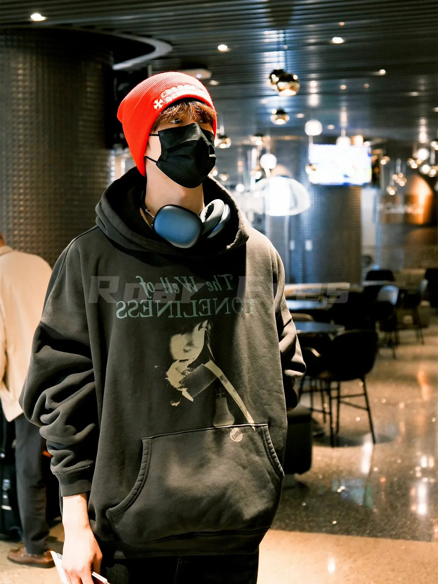 ER/D 25FW Lonely Well Washed Old Loose Sweater Hoodie