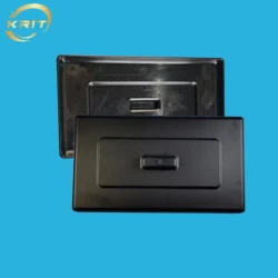 Two Pieces Plastic Cover 34 X 19.5 CM Mix Hoppers Lid For VEVOR Soft Serve Ice Cream Machines New Fittings Factory Supply