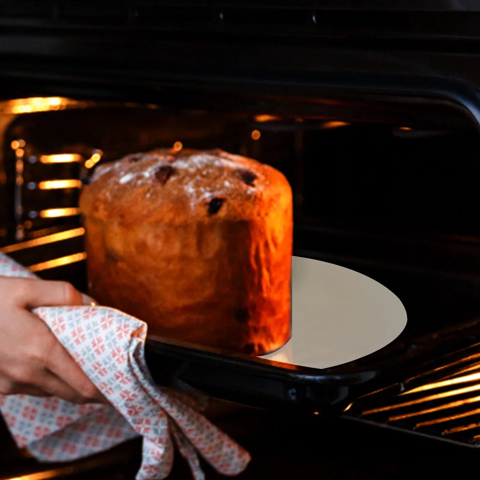 

100 pcs 8 Inch Round Baking Paper Liners Double Sided Silicone Coated Waterproof Oil Proof Non Stick Parchment Paper For Bbq