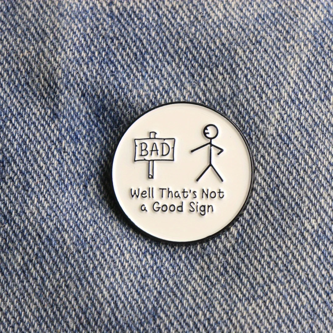 Humorous Enamel Pin 