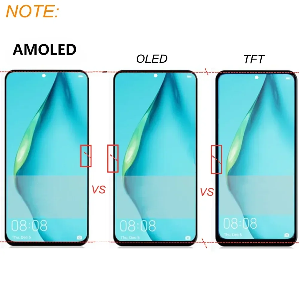 TFT LCD For Xiaomi Redmi Note 10 4G LCD with Frame M2101K7AG Touch Panel Screen Digitizer For Redmi Note 10S Display M2101K7A