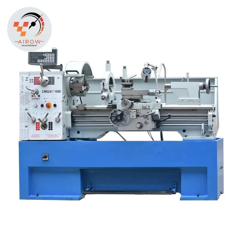 Airow CM6241 400mm Manual Lathe Machine Metal with Variable Speed for Sale