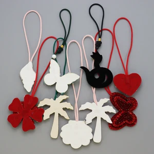 Árbol de coco con cuentas de diamantes de diablo dimensores 3D, parches de cuerda colgante de mariposa bolsa de cristal de la plataforma del parche del parche de la explicación 10 mejores bordados de mariposa de ventas - №1