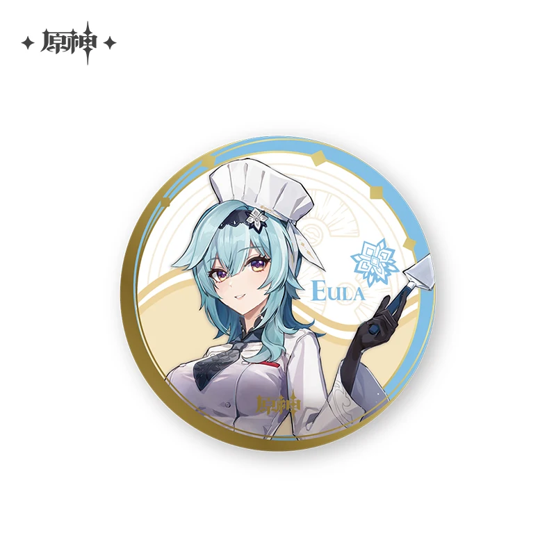 

Genshin Impact Badge Mouse Pad Service Plate Handbag Cosplay Accessories Fans Gift