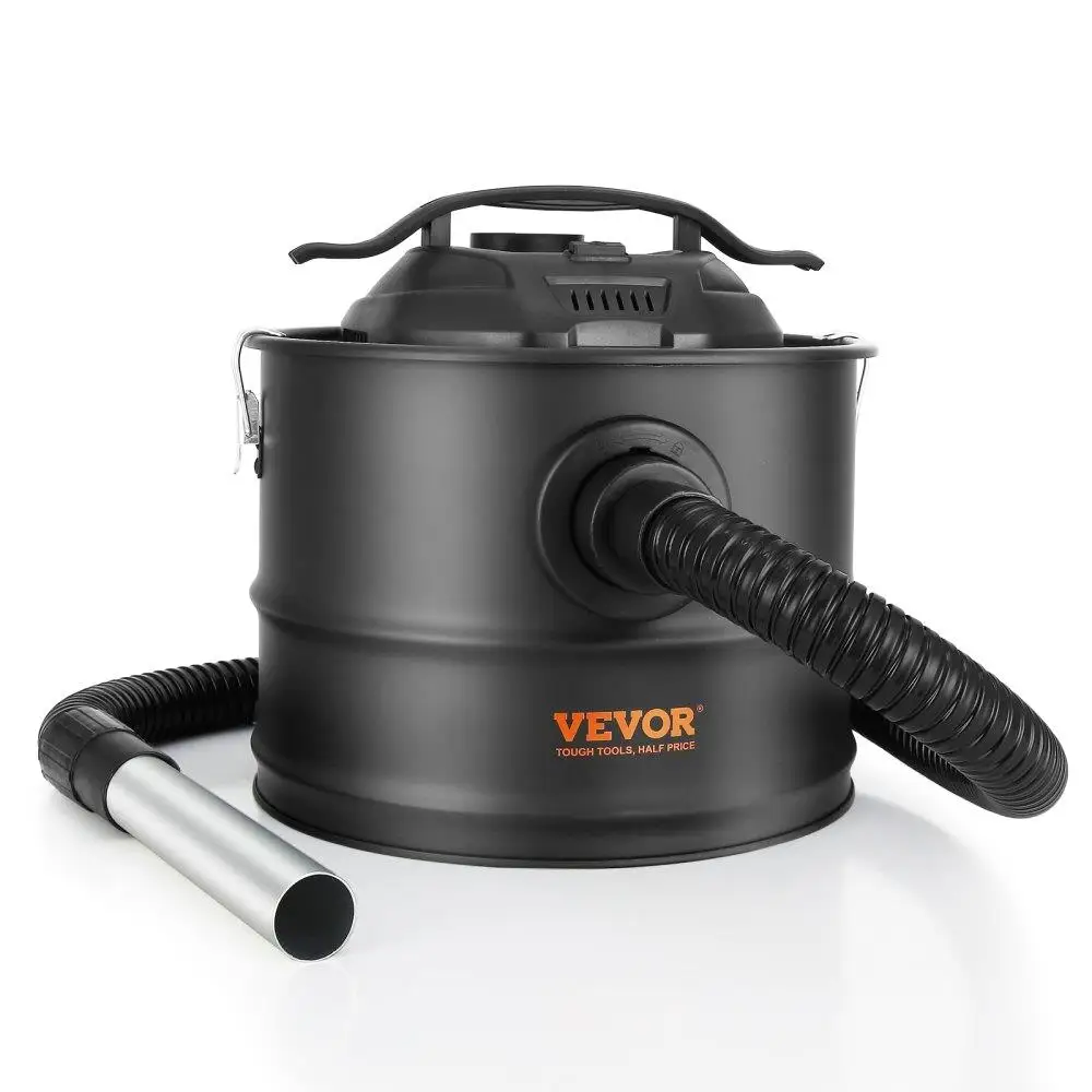 

Ash Vacuum Cleaner 4 Gallon 1200W 47.2 Inch Flexible Hose for Fireplace Accessories