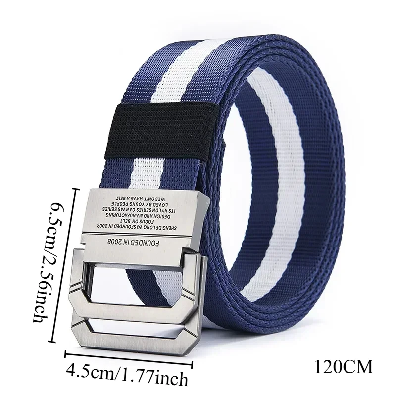 120CM Männer Gürtel Gurtband Stoff Taktische Armee Leinwand Geistige Casual Mode Luxus Jeans Dekor Gürtel Militär Sport Strap Gürtel geschenk