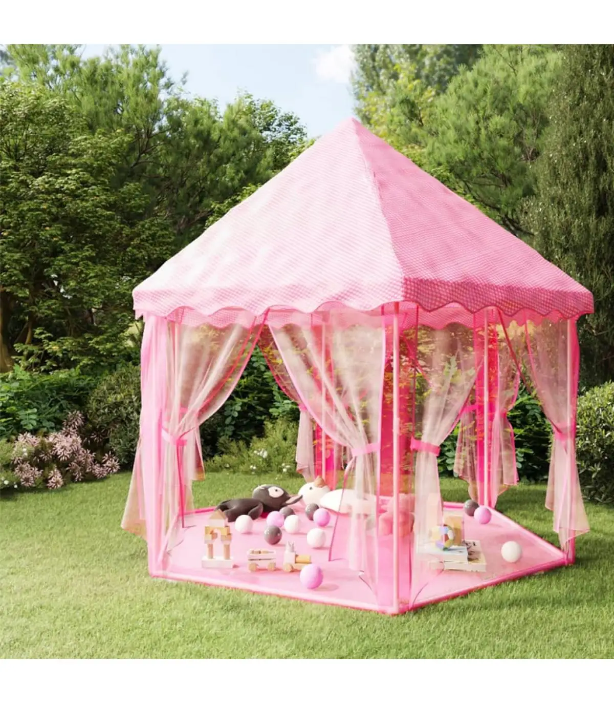 133x140 cm pink ball 250 Princess game tent game tents and tunnels