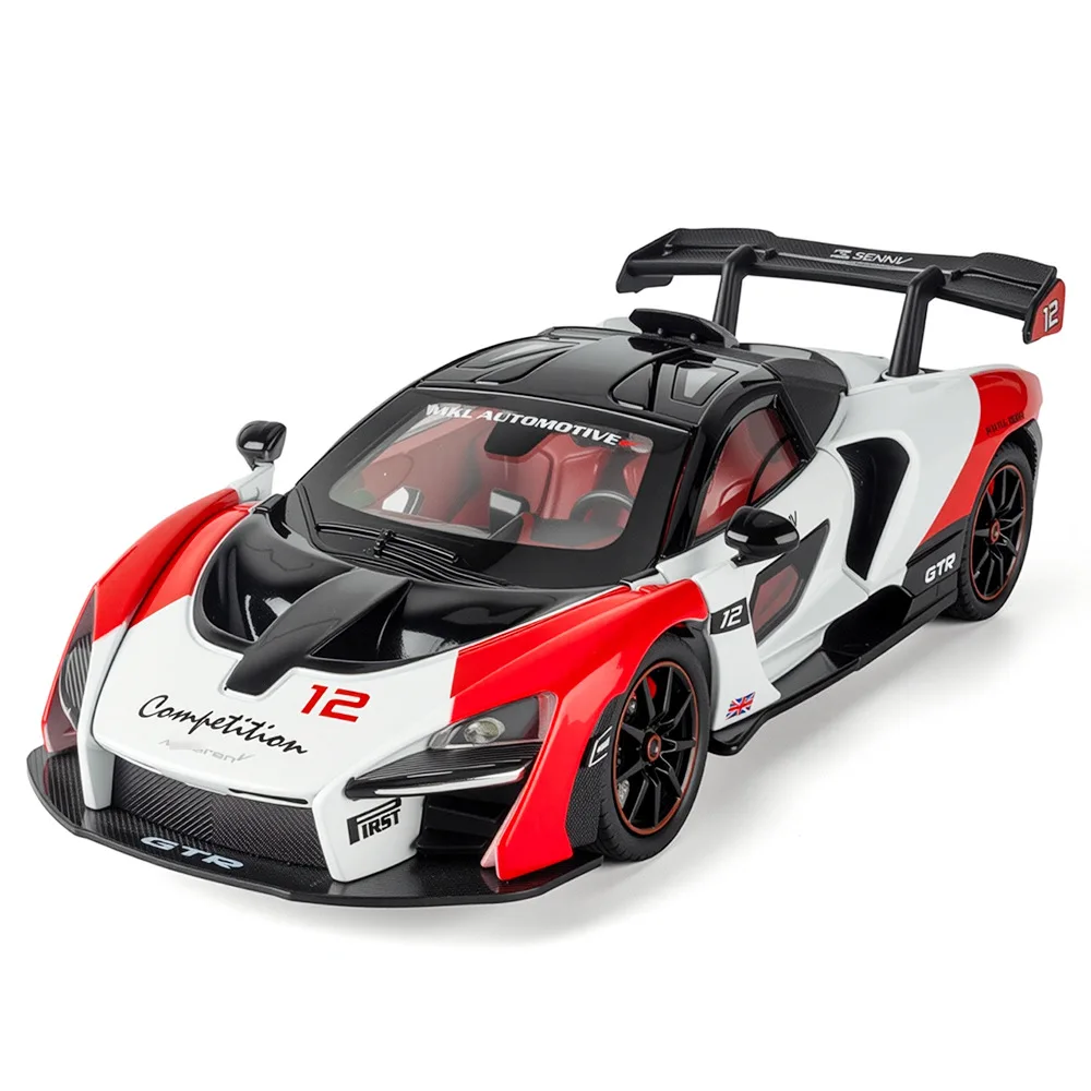 1-24-セナ-gtr-720s-ミニチュアモデル-合金ダイキャストスポーツカー-おもちゃ-前輪ステアリング-サウンドライト-プルバック-男の子向け-フェスティバルギフト