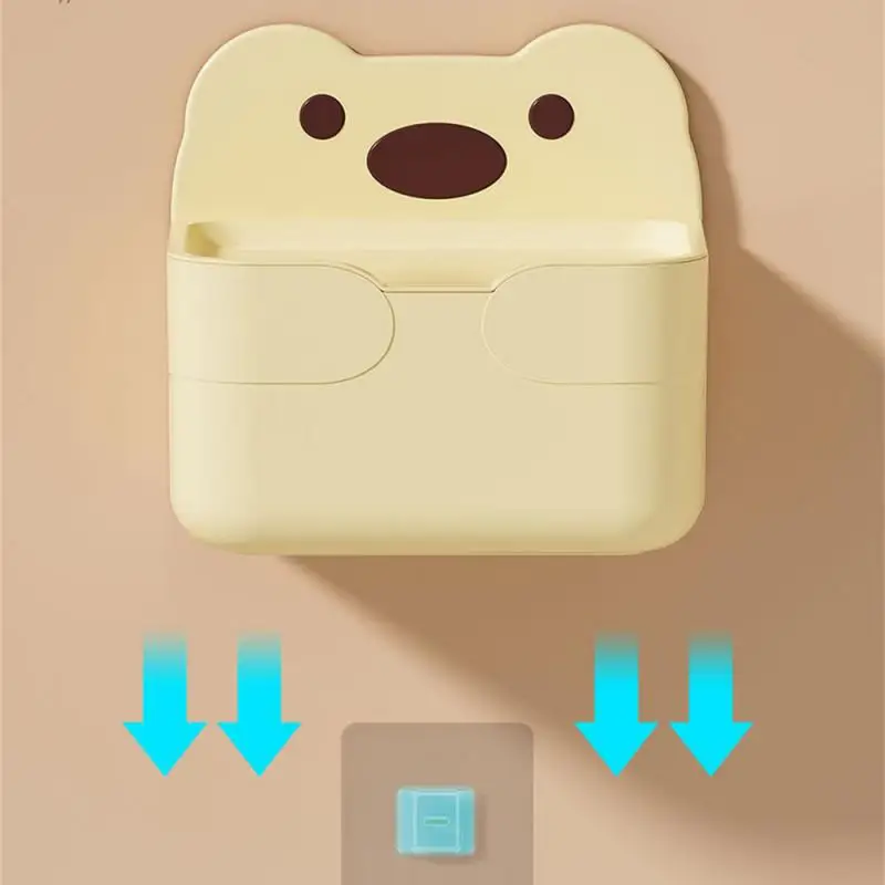 Tissue Box Moisture-proof Strong Bearing Capacity Out-of-the-box High Capacity Moisture Proof Sawtooth Paper Break Storage Box