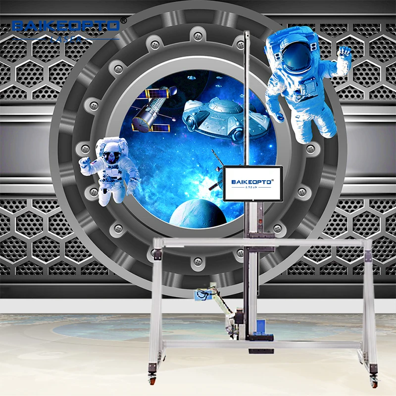 BK-UV64T  Advanced AI 2-in-1 Wall & Floor Printer | Automatic Alignment | High Resolution