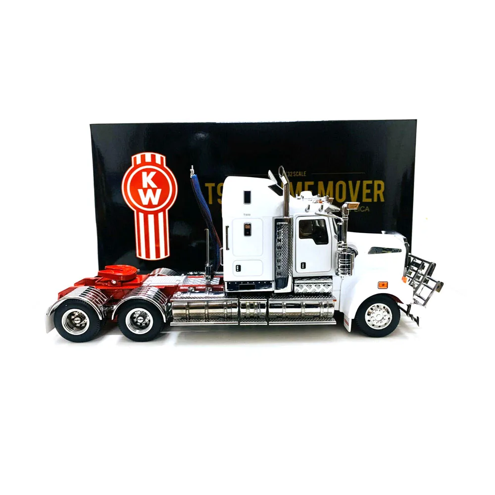

1:32 Scale Die-Cast Model Tractor White T909 Prime Mover Australian Truck Scene Decoration Collecting Toys Birthday Gift