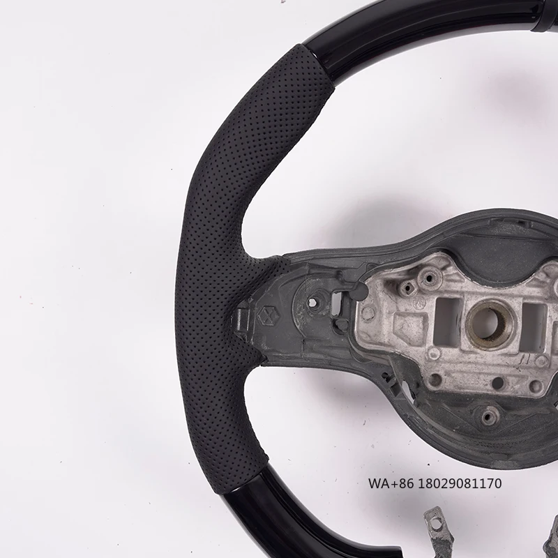 مناسبة لـ - عجلة قيادة كربونية فاخرة مسطحة القاع من الفئة S لـ W221/W222، جريئة وأنيقة. #5