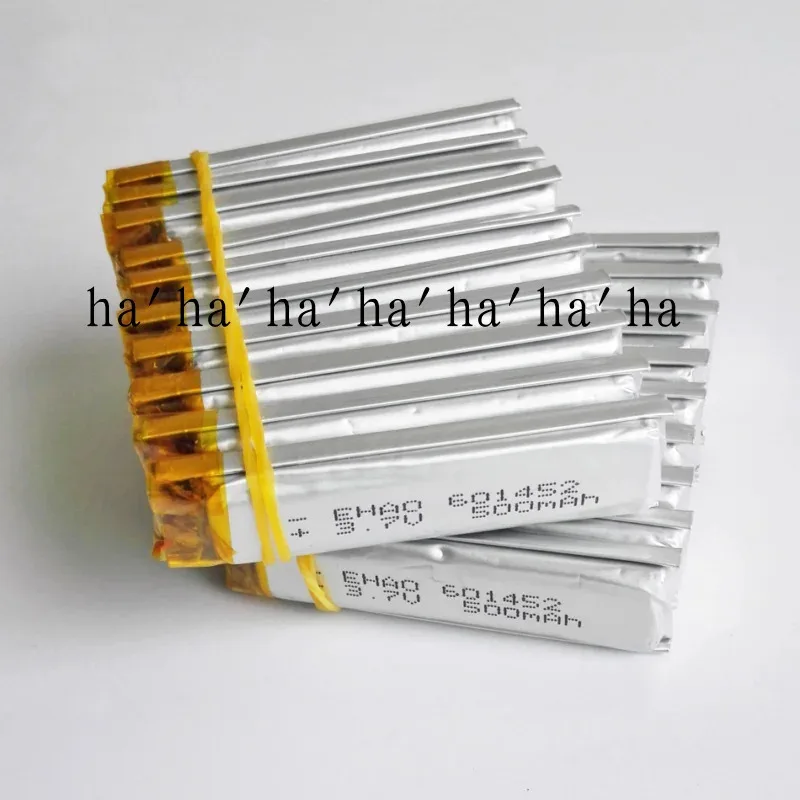 Batteria ricaricabile Lilo da 10 pezzi da 500 mAh per MP3 MID DVD GPS Bluetooth 601452