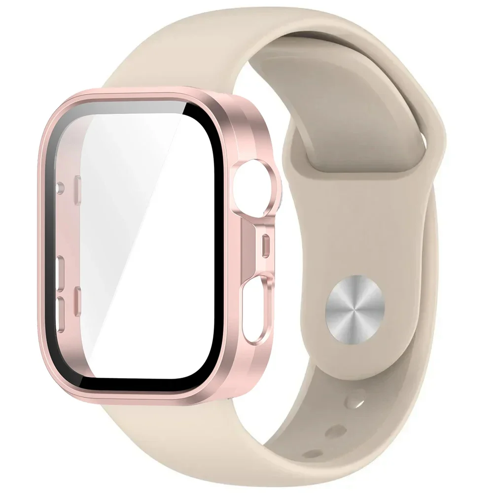 Funda de PC + correa deportiva de silicona para Huawei Watch Fit 3/4/4 Pro pulsera para Huawei Watch Fit 4/4 Pro accesorios cinturón