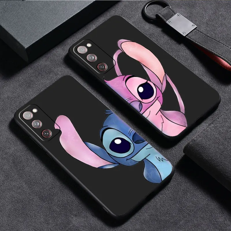 Angie Stitch Cute Case For Samsung Galaxy S23 S22 Ultra S24 S20 FE S21 S10 Note 20 10 Plus Phone Cover