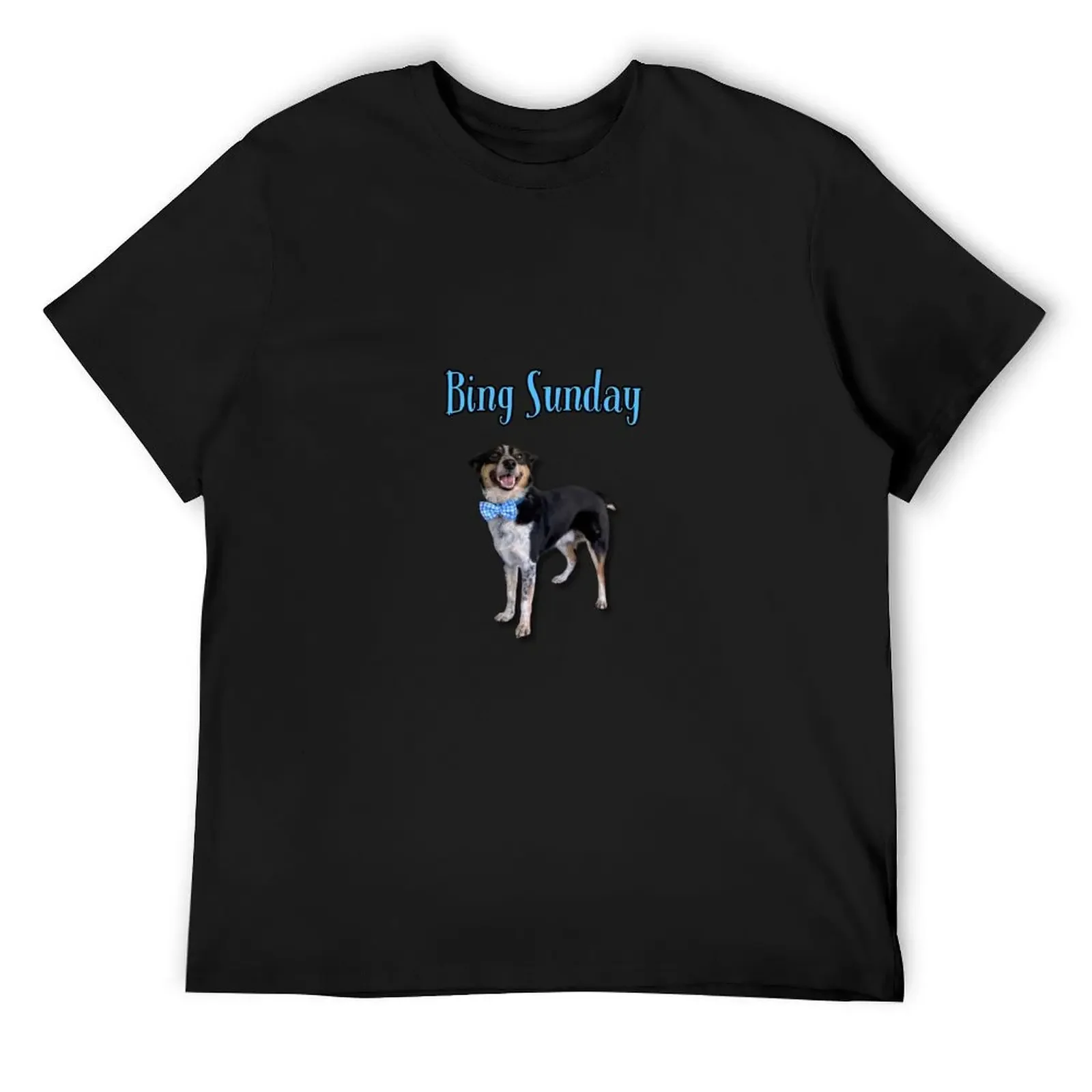 Bing Sunday T-Shirt hippie clothes plain essential t shirt mens t shirts top quality