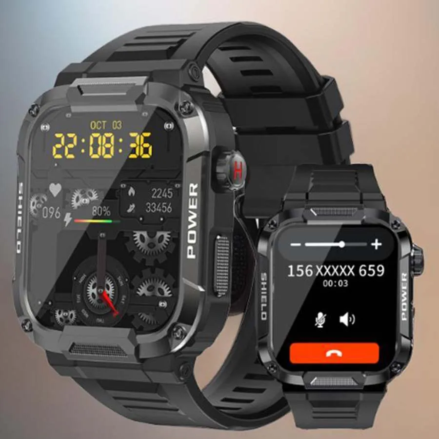

New High-Definition Full-Touch Screen Smartwatch, Unisex, Wireless Calling And Message Alerts, Multiple Sports Modes