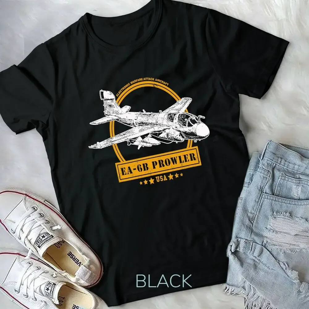 EA-6B Prowler T-Shirt Unisex T-shirt High Quality 100%Cotton Short Sleeve