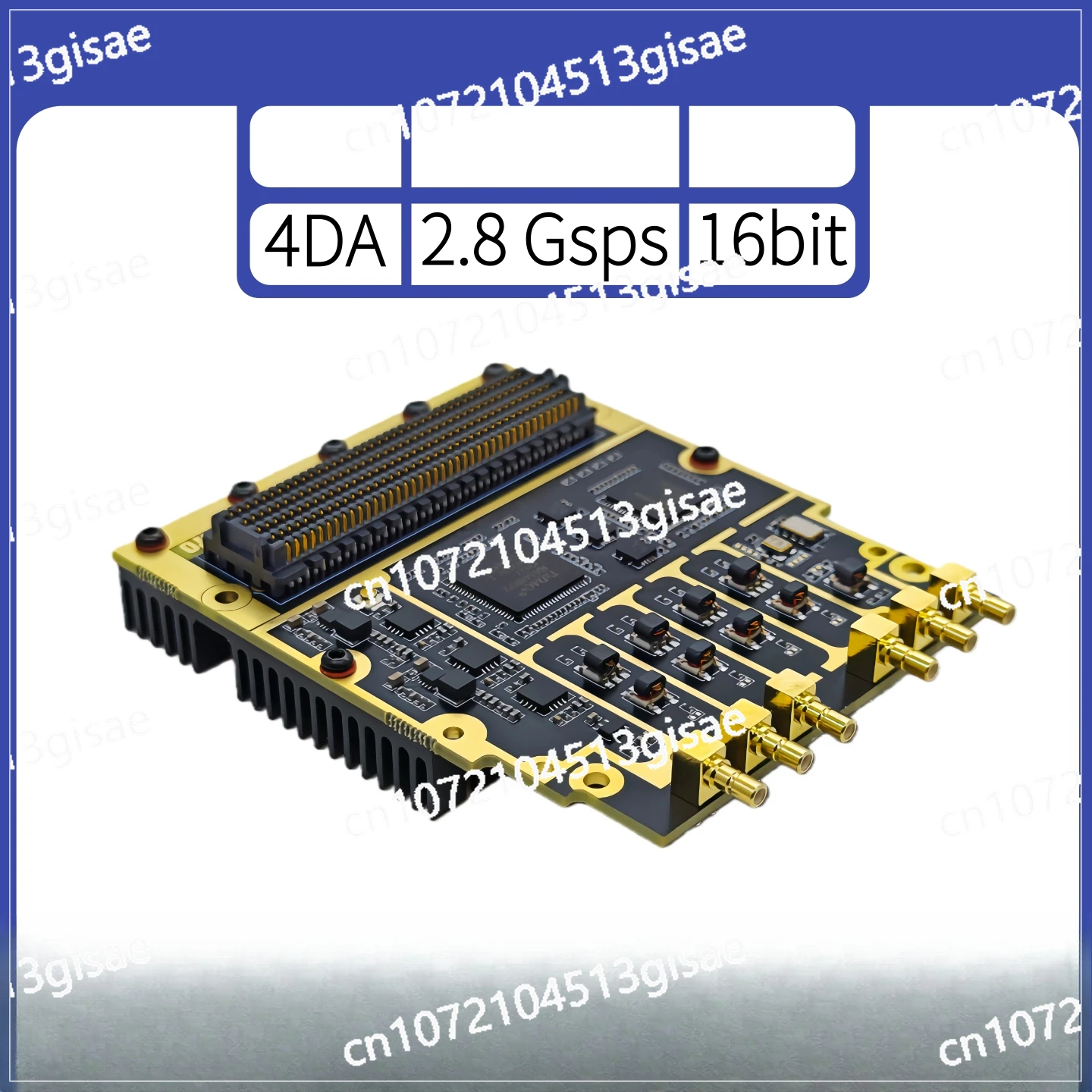 (AC/intermediate Frequency Transmission) High Speed DA, 2.8G, AD9144, DAC Acquisition Card, High Speed Acquisition, FMC Card
