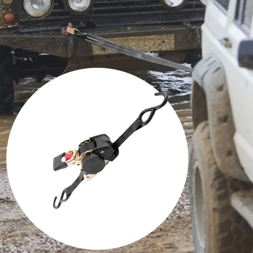 

Ремни крепления 25 мм x 2 метра, самовтягивающиеся, предотвращающие падение, с трещоткой, прочные, с S-образными крюками, автоматические, для мотоциклов