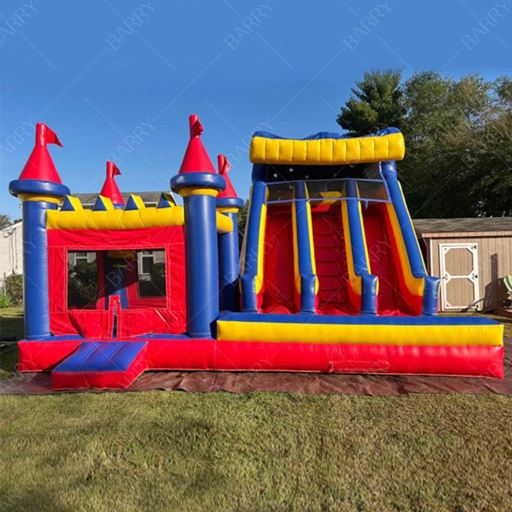 

China Inflatable Combo Slide with Jumping Castle Bouncer House