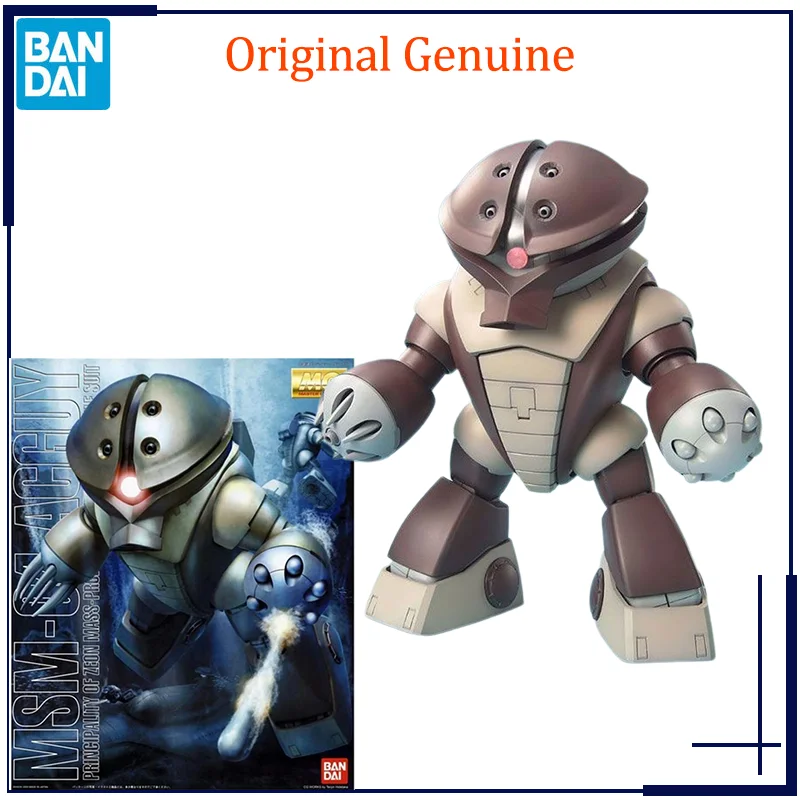 Original Genuine MSM-04 ACGUY Gundam MG 1/100 Bandai Anime Model Toys Action Figure Gifts Collectible Ornaments