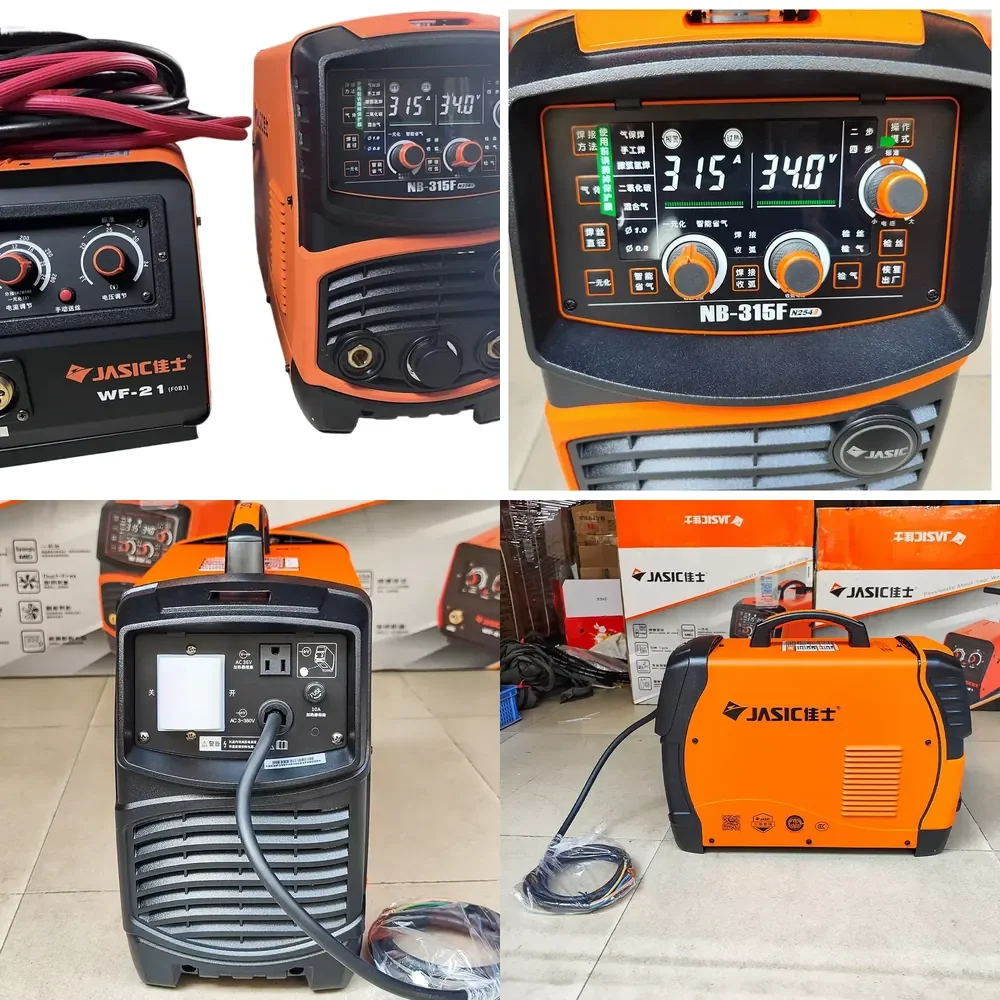 【2026 Hot Selling】 JASIC MIG Welding Machine NB-315F(N254II) MIG Protected Welder MIG/TIG/MMA Weld