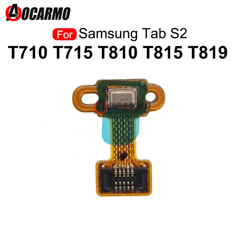 Aocarmo For Samsung Galaxy Tab S2 T810 T815 T819 T710 T715 T719 Bottom Mic Microphone Speaker Flex Cable Repair Part