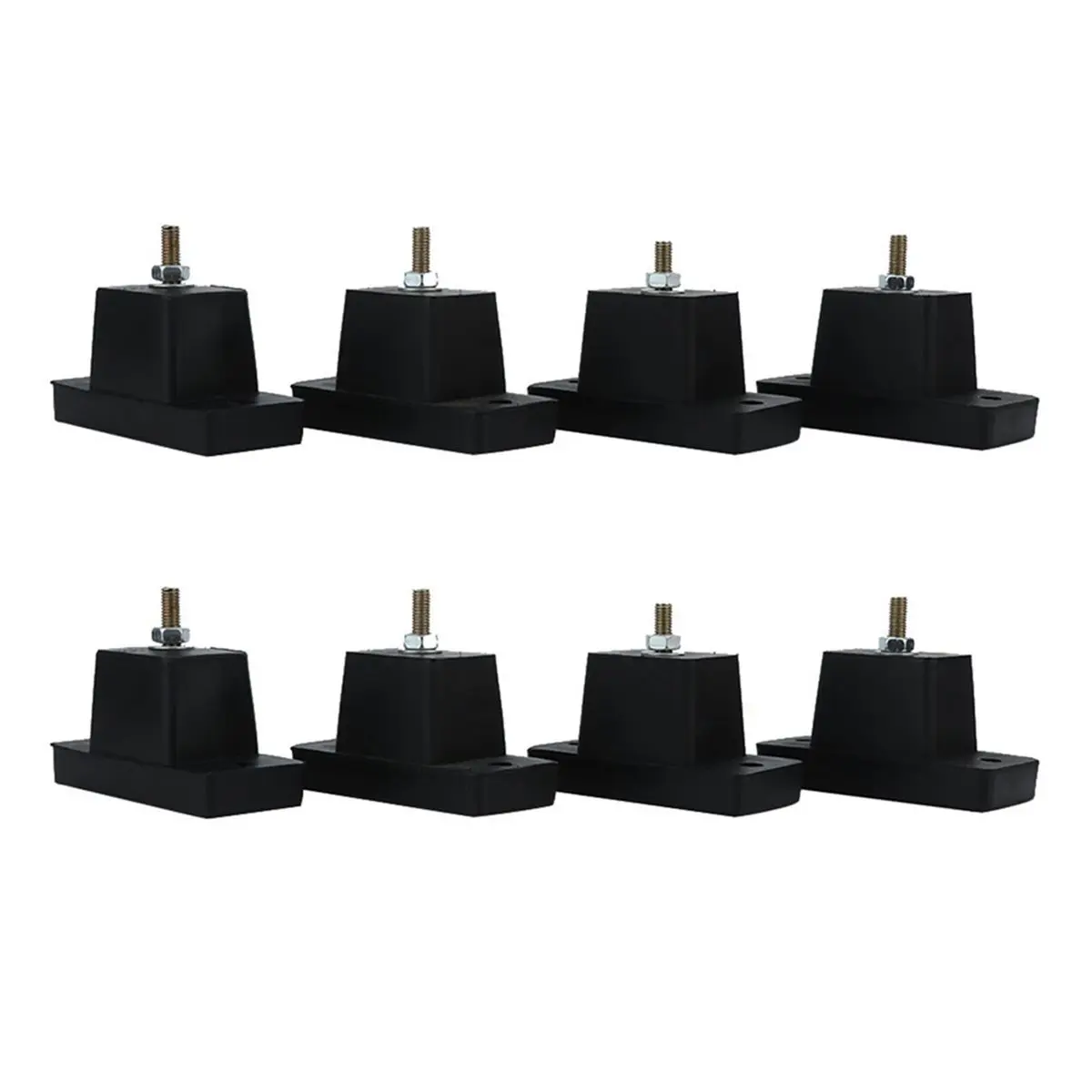DT34 8pcs Outdoor Air Conditioning Bracket Shock Proof Foot Cushion