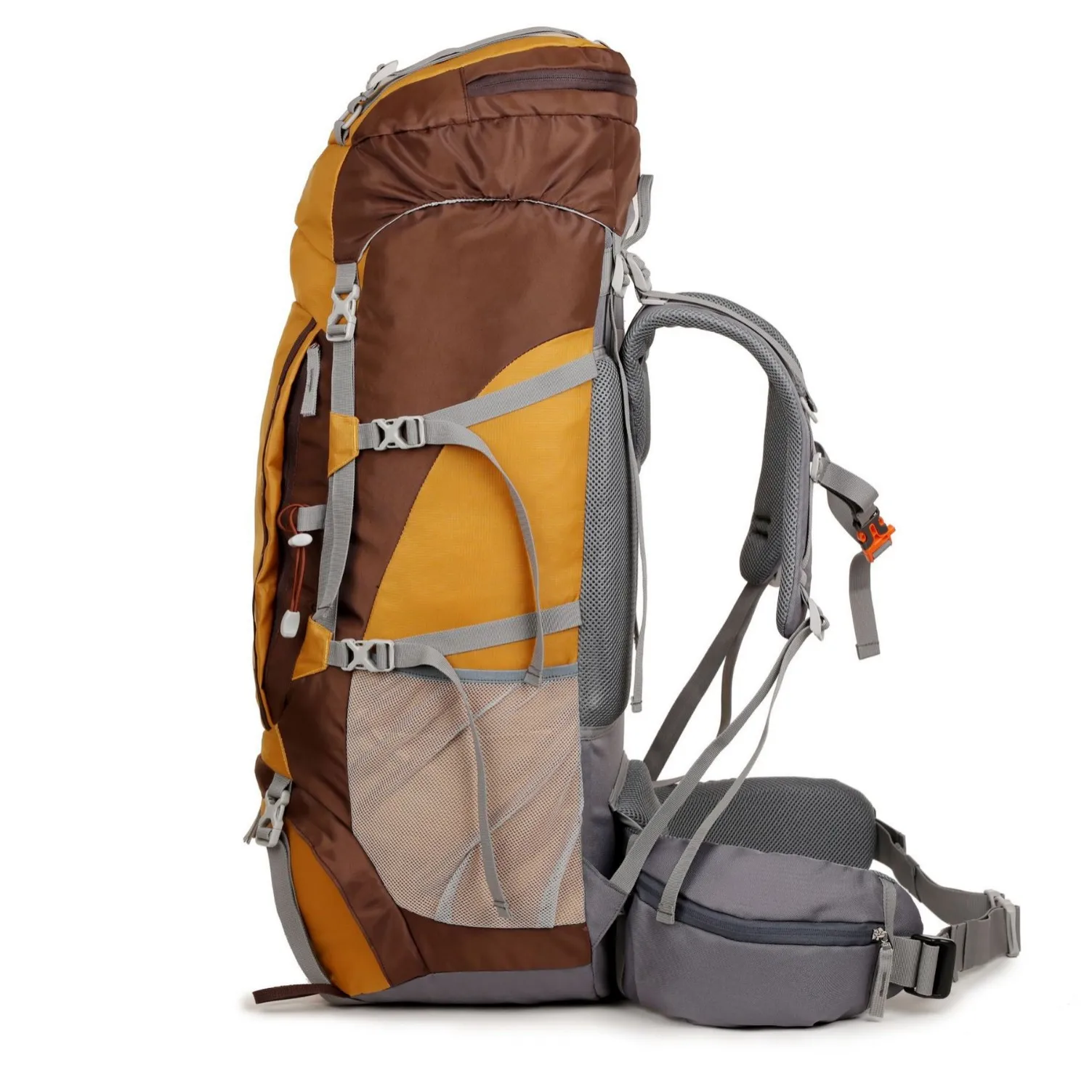 Backpack Large Capacity Foldable Bracket Support Outdoor Backpack Hiking Trekking 75L Sports Bag Outdoor Travel Bag