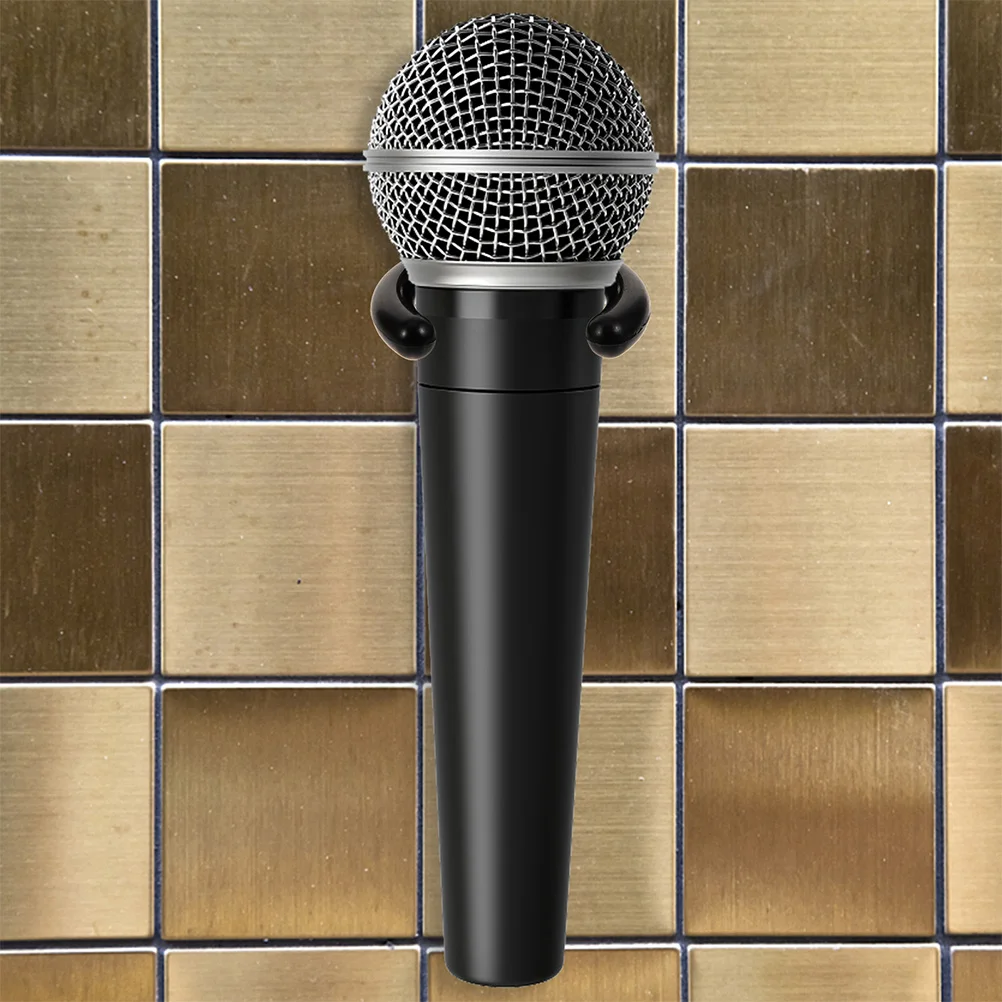 

5Pcs Microphone Hook Holder for Mic Stand Mount Storage Compact Hanger Clip for Studio Home Recording Broadcasting Ktv Use