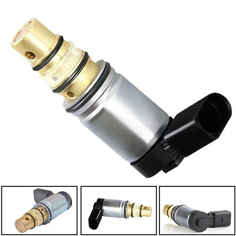 

NEW-4X AC Compressor Control Solenoid Valve1k0820803s, 1K820859F For VW Jetta Sanden PXE16 PXE14